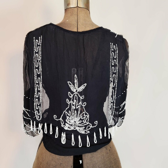 Gorgeous antique edwardian 1910s 1920s blouse! - Picture 2 of 9
